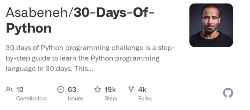 想要學(xué)好 Python，這些 Github 倉(cāng)庫(kù)你值得好好學(xué)習(xí)！ 圖3
