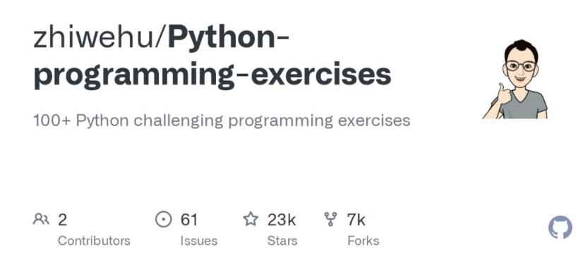 想要學(xué)好 Python，這些 Github 倉(cāng)庫(kù)你值得好好學(xué)習(xí)！ 圖7