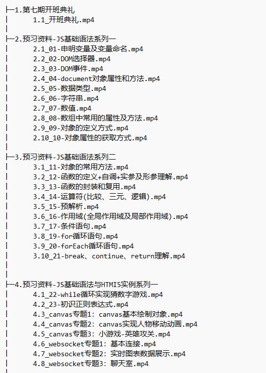 Web前端從入門(mén)到精通高級(jí)進(jìn)階 視頻教程 下載  圖1