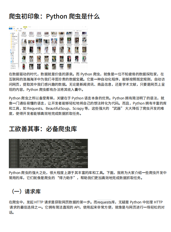 Python爬蟲(chóng)技術(shù)全面解析與實(shí)戰(zhàn)指南：從入門(mén)到精通 PDF 下載 圖1